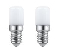 SCNNC Bombilla E14 LED Frigo T18 3W AC 230V, 300LM Blanco Neutra 4000K, No Regulable, Equivalente 30W Incandescente, Bombilla LED E14 para Frigorífico, Lámpara de Sal, Paquete de 2