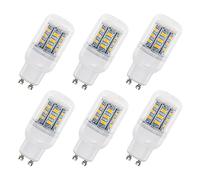 SCNNC Bombilla LED GU10 4W AC 230V 400LM Blanco Neutro 4000K 24 x SMD 5730 | No Regulable, Equivalente 40W Halógena, LED GU10 Tubo Bombilla para Plafón, Aplique, Paquete de 6