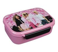 Scooli - Fiambrera Barbie con Inserto Extraíble para Jardín de Infantes y Escuela - Sandwichera de Plástico Sin BPA