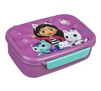 Scooli Fiambrera para niños Gabby's Dollhouse con inserto extraíble, plástico sin BPA