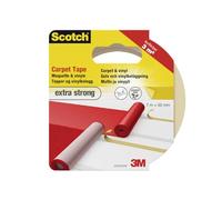 Scotch Cinta adhesiva de doble cara 42020750A – Extra fuerte para moqueta 7 m x 50 mm