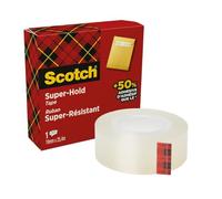 Scotch Box Lock Cinta de Embalaje de Papel - 1 Rollo de 48 mm x 22.8 m - Cinta Adhesiva de Calidad para Cerrar Cajas, Cartones y Paquetes