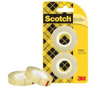 Scotch Box Lock Cinta de Embalar - 1 Rollo con dispensador, 48 mm x 20.3 m - Cinta Adhesiva de Calidad para Cerrar Cajas, Cartones y Paquetes