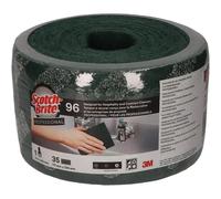 SCOTCH-BRITE 3M Estropajo fibra verde en rollo 6 metros de largo 134mm de ancho - Professional