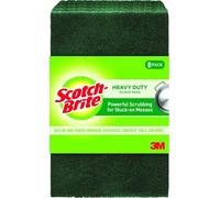 Scotch-Brite Almohadillas de Estropajo Resistentes, Forro Polar Verde con Licencia Oficial de Star Wars Silent One Crew, 8 Pads, 8