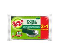 Scotch-brite classic pack de 3 estropajos de cocina - promocion 2 + 1