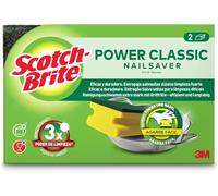 Scotch-Brite Estropajo salvaúñas clásico, 2 unidades por paquete