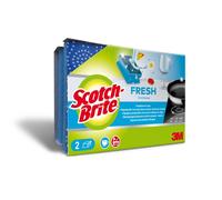 Scotch-brite fresh pack de 2 estropajos de cocina - proteccion para lo