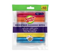 Scotch-brite pack de 10 bayetas de microfibra multiusos - 31x29cm - co