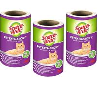 Scotch-Brite Pet Extra Sticky Recambio de rodillo para pelo de mascotas con poder adhesivo adicional