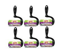 Scotch-Brite Pet Extra Sticky Rodillo Quitapelusas Súper Adhesivo para Pelo de Mascotas, para Grandes Superficies, 6 Rodillos, 48 Hojas por Rollo (288 Hojas en Total)