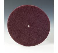 Scotch-Brite (TM) luz Deburring Disco, óxido de aluminio, 6 diámetro, 1/2 Arbor, un muy fina grano (Pack de 100)