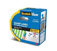 Scotch Cinta adhesiva Blue Sharp Lines, 48 mm x 41 m, 1 rollo/paquete, fuentes controladas PEFC SGSCH-PEFC-COC-110078