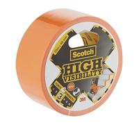 Scotch Klebstoffe Cinta Americana Naranja de Alta Visibilidad – Multiusos 25 m x 48 mm, 1 rollo