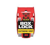 Scotch Cinta de embalaje Box Lock, 1 rollo con dispensador, 1.9 x 1000 pulgadas, cinta de embalaje de agarre extremo, cinta de envío y correo, se adhiere al instante a cualquier caja (195 L)