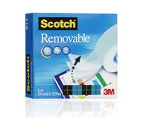Scotch · Cinta Invisible Reutilizable · 19 mm x 33 m · Rollo