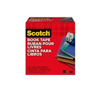 Scotch Cinta libro 845, color transparente 3 Inches x 15 Yards