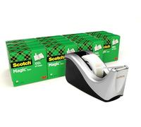 Scotch Klebstoffe – Cinta adhesiva Cinta Mágica, uso general, reparación y sellado, 19 mm x 25 m