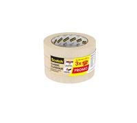Scotch classic pack de 3 cintas de enmascarar - 24mm x 50m - color blanco