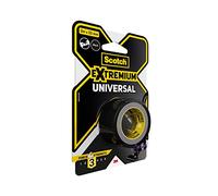 Scotch Extremium - Cinta adhesiva universal (3 m x 25 mm), color negro