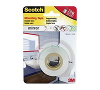 Scotch-Fix Cinta de montaje para espejos 4496W-1915-P 19 mm x 1,5 m 1 rollo