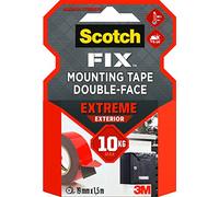 Scotch-Fix Cinta de montaje Extreme PT1100-1915-P para exteriores 19 mm x 1,5 m 1 rollo/pack