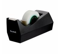 Scotch magic cinta 19 mm ?33 m, 14 rollos + dispensador scotch negro