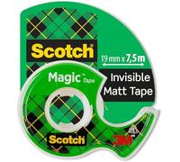 Scotch Super-Hold Cinta Adhesiva, 1 Rollo de 19 mm נ25,4 m - Cinta Adhesiva Transparente, Sellado Fuerte y Seguro