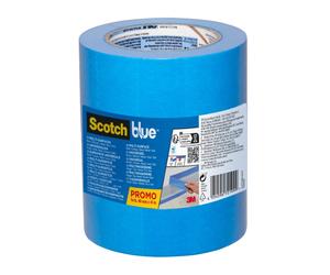 Scotchblue cinta de enmascarar multisuperficie, 48 mm x 41 m, 3 rollos