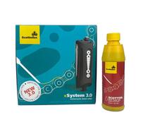 SCOTTOILER Xsystem 3.0 + 250 ml Aceite Alta Temperatura. Rojo, rojo