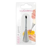 ScrapCooking 1801 - Boquilla para Rellenos, Acero Inoxidable, Color Plateado, 14 x 10,8 x 2 cm