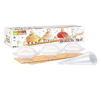 ScrapCooking 1928 - Kit de tronco de Navidad con moldes, soportes, bolsillos pasteleros y caja de transporte