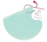 ScrapCooking 5173 - Cuerno de pastelería para raspar y cortar pasta de pan, pastelería, pizza - utensilio de cuerno de pastelero profesional raspador - plástico - verde agua