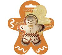 ScrapCooking Cortador + repujado Madera Ginger 2091