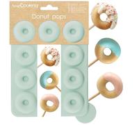 ScrapCooking - Molde de silicona para Cake Pops Donuts - 3188