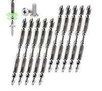 Screwdriver Bit Set - Magnetic Hex Shank, Heavy Duty Tips, Precision Repair