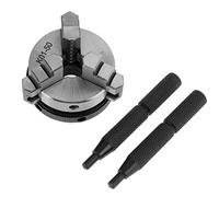 Scroll Chuck K01 50 Mini Mini Woodworking Hand Hand Hand Chuck de acero Durable 3 Jaws Montaje de rosca para máquinas Herramientas Procesamiento de metales no ferrosos
