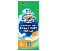 Scrubbing Bubbles Recambio de cepillo fresco, 64 recambios totales (8 paquetes de 8 unidades)