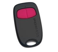 SCS Sentinel, AAM0131, Mando a Distancia de Puerta de 2 Canales con código Secreto Giratorio, frecuencia de transmisión de 433,92 MHz, 1 Pila de Litio CR2016, SimplyControl, Fucsia