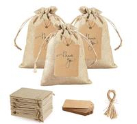 Sctmda Bolsas de Lino 30 Piezas Bolsas de Yute Pequeñas 9x12cm Bolsa de Tela de Lino Bolsitas Saco de Yute Bolsas de Yute con Cordón Arpillera Bolsas de Regalo Bolsitas Saco de Yute Saquitos de Yute