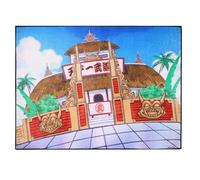 SD Toys Alfombra interior Tenkaichi Budokai Dragon Ball Oficial y colorida 80x60 cm