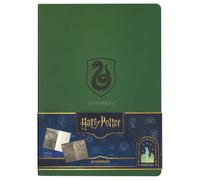 SD TOYS - Cuaderno A5 Slytherin - Bloc de notas - Notebook Tapa Blanda - 60 hojas para dibujar y escribir - Harry Potter