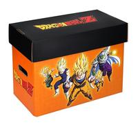 SD Toys Caja con tapa para cómics Dragon Ball Naranja y Negra 22 x 30 x 41 cm