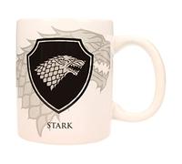 SD toys - Game of Thrones, Escudo Stark, Taza de cerámica (SDTHBO02090)-Escudo Stak Taza Cerámica Game of Thrones, Color, 12x12x9
