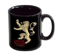 Sd toys game of thrones taza hear me roar lannister, cerámica, negro,