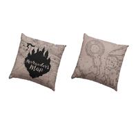 Sd toys harry potter - carte du maraudeur - coussin '45x45x12cm'