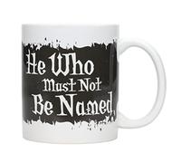 SD TOYS Harry Potter Taza Quien No Debe Ser Nombrado, Cerámica, Blanco y Negro, 10 x 13 x 12 cm