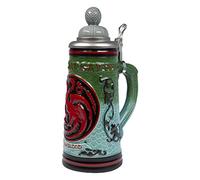 SD Toys Taza Jarra Juego de Tronos Casa Targaryen Cerámica Relieve Multicolor