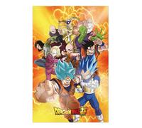 SD Toys - Póster 3D Dragon Ball Super SDTDRB25638 en PVC de alta calidad, 40 x 60 cm, diseño vibrante y detallado para sala, dormitorio o zona de juegos - ideal para coleccionistas y fans del anime Me