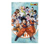 SD Toys - Póster 3D oficial Dragon Ball Super 'Universe Survival' SDTDRB25647 en PVC de alta calidad, efecto lenticular dinámico 58 x 38 cm para dormitorio o sala de juegos, sin necesidad de marco, li